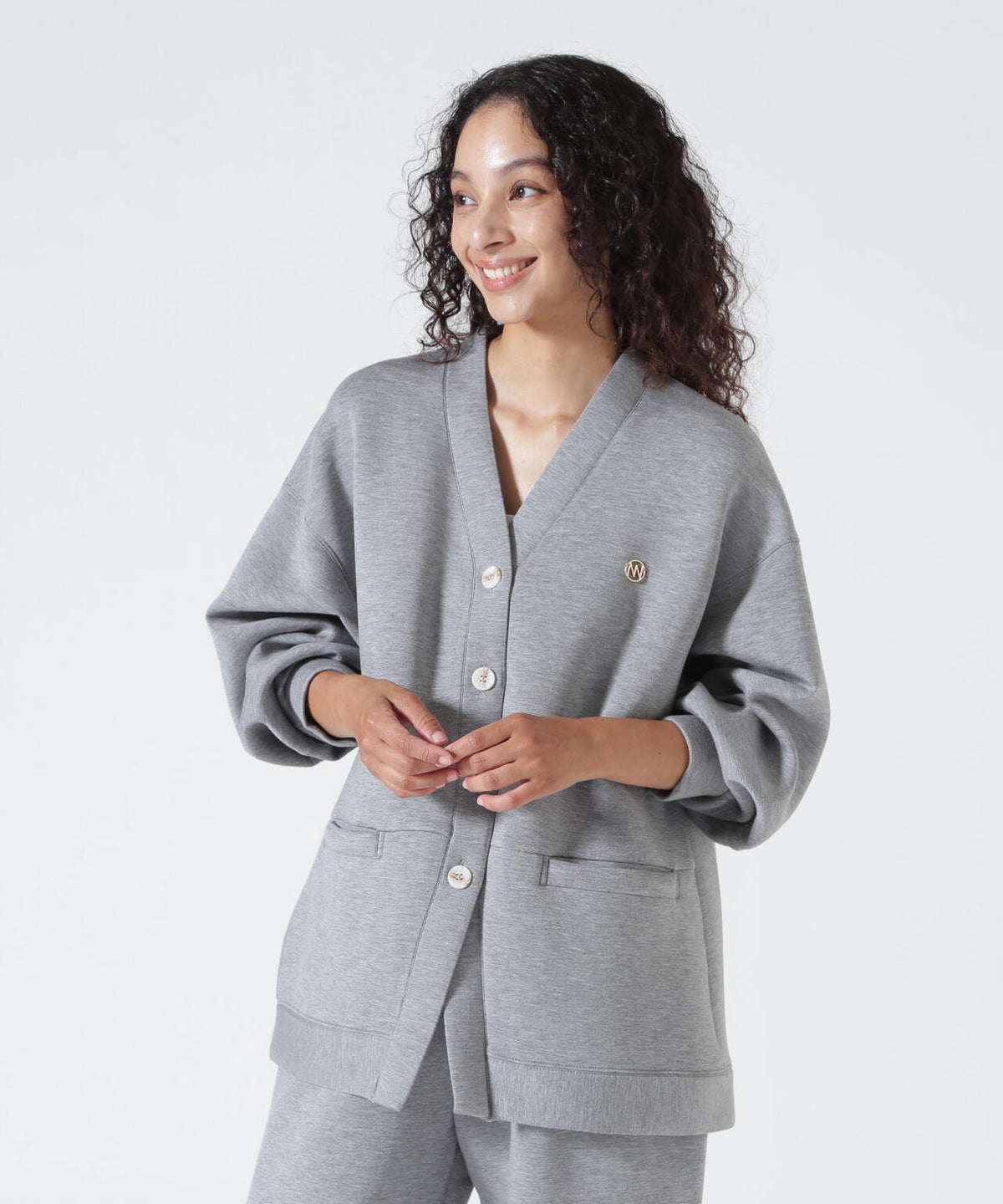 YENN(イエン)SPONDISH VOLUME CARDIGAN