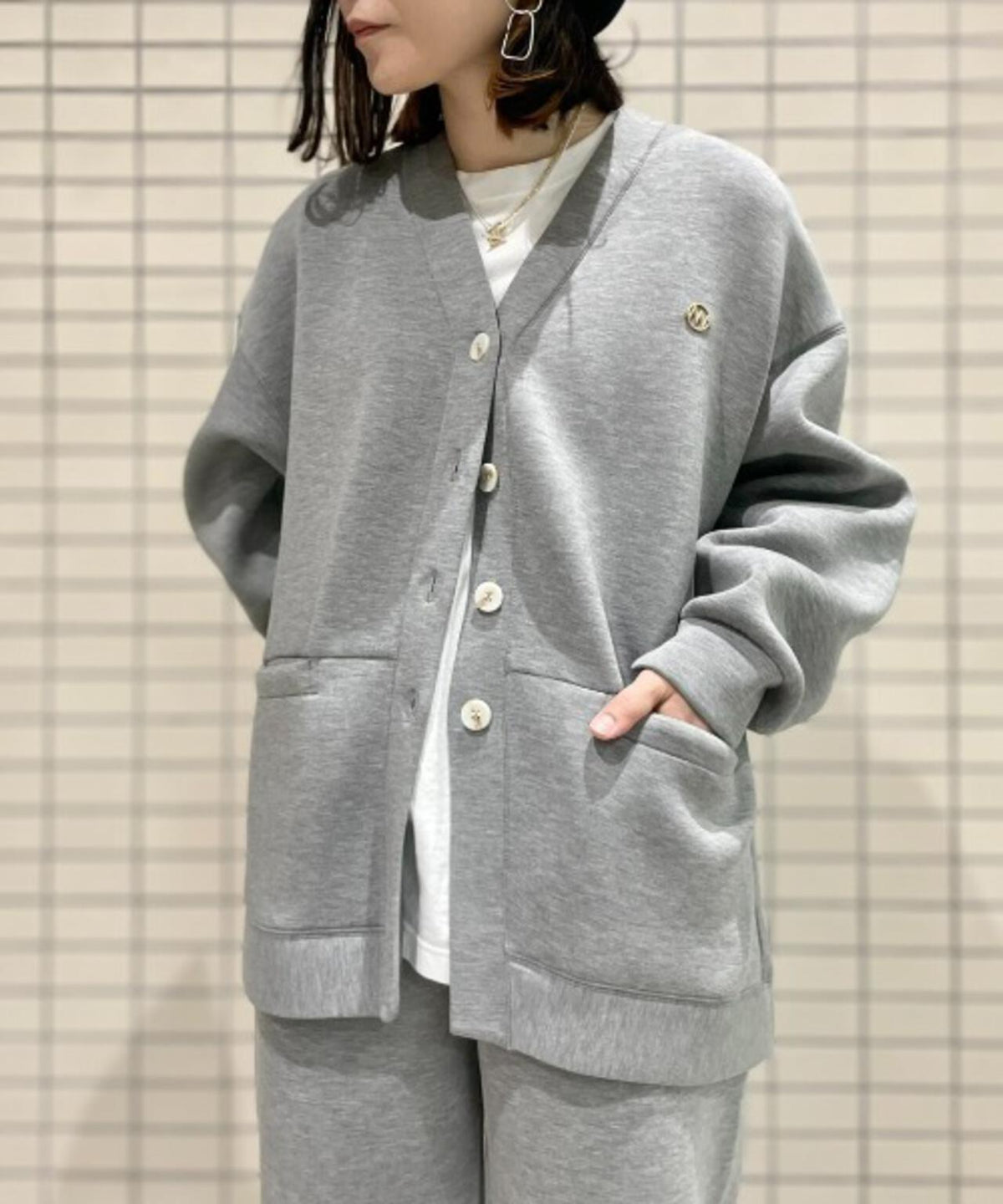 YENN(イエン)SPONDISH VOLUME CARDIGAN