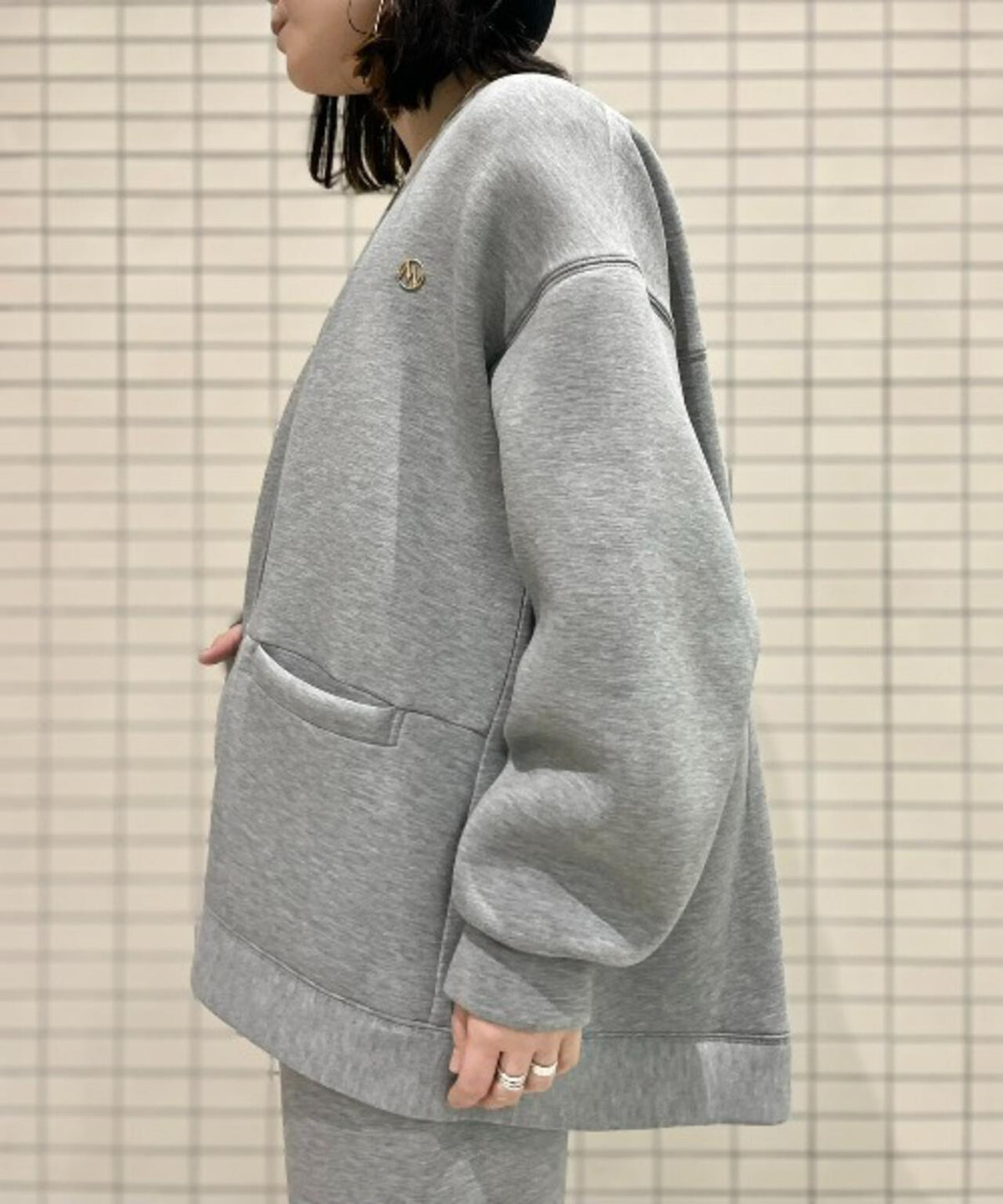 YENN(イエン)SPONDISH VOLUME CARDIGAN