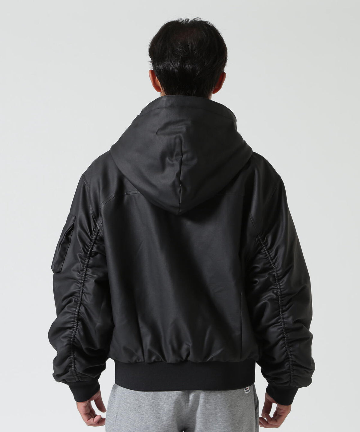 ANOTHER ROOM(アナザールーム) PU COATING HOOD MA-1