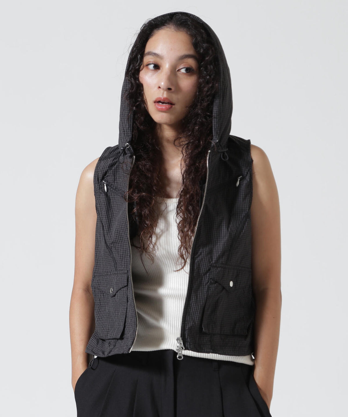 Knuth Marf(クヌースマーフ)nylon hoodie