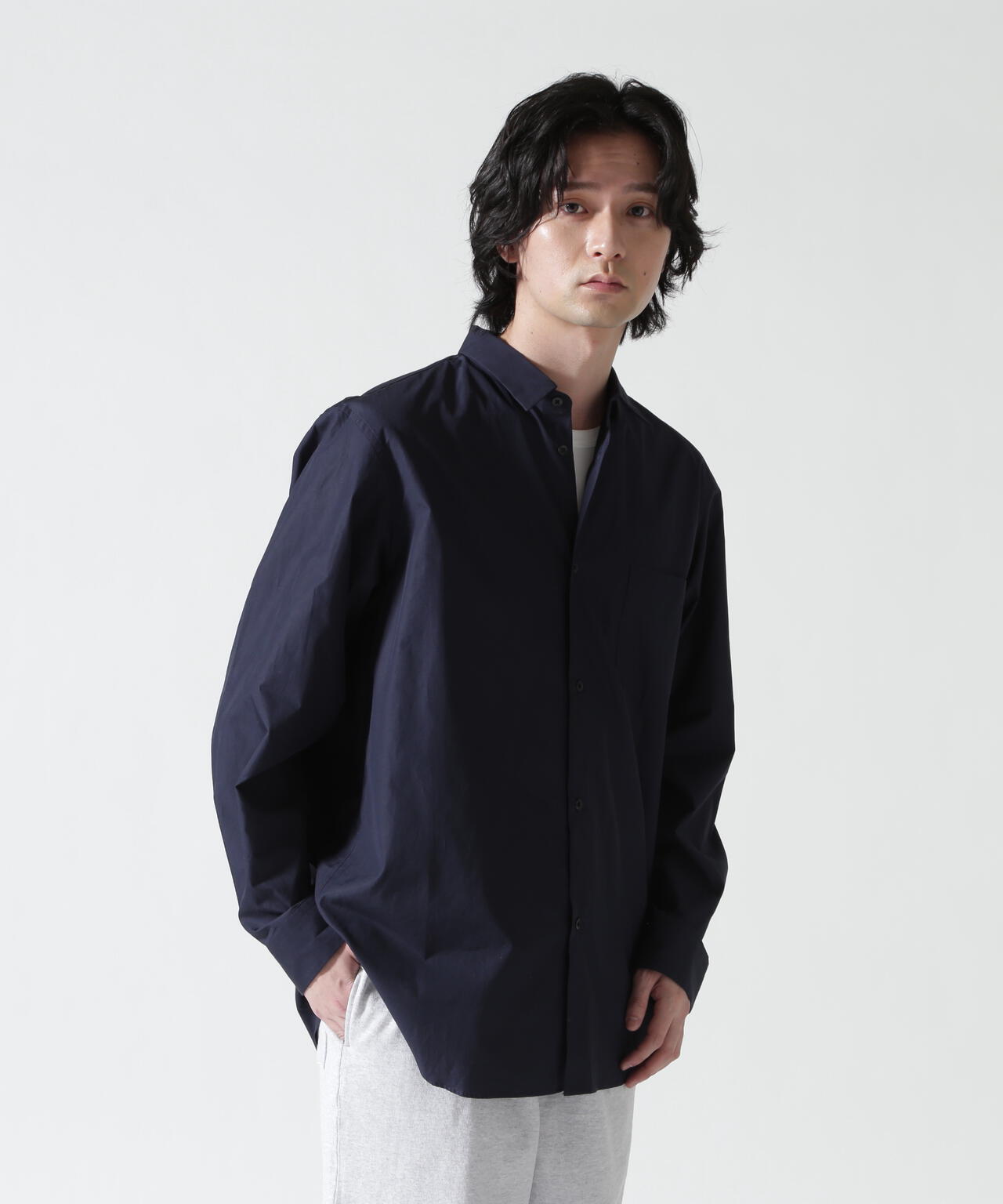ATON (エイトン)SUVIN BROAD | STANDARD SHIRT
