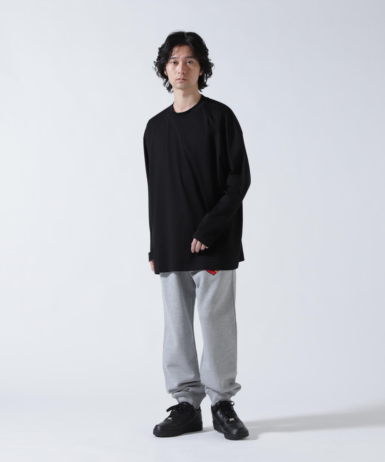ATON (エイトン)SUVIN60/2 | OVERSIZED L/S T-SHIRT
