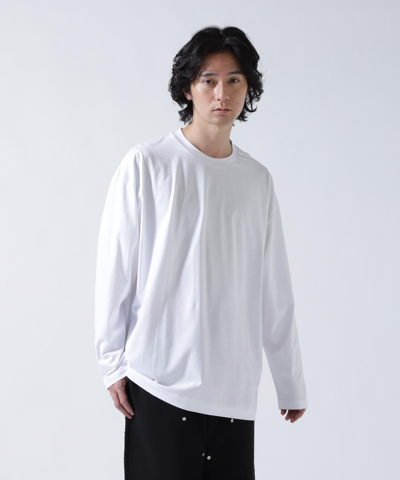 ATON (エイトン)SUVIN60/2 | OVERSIZED L/S T-SHIRT