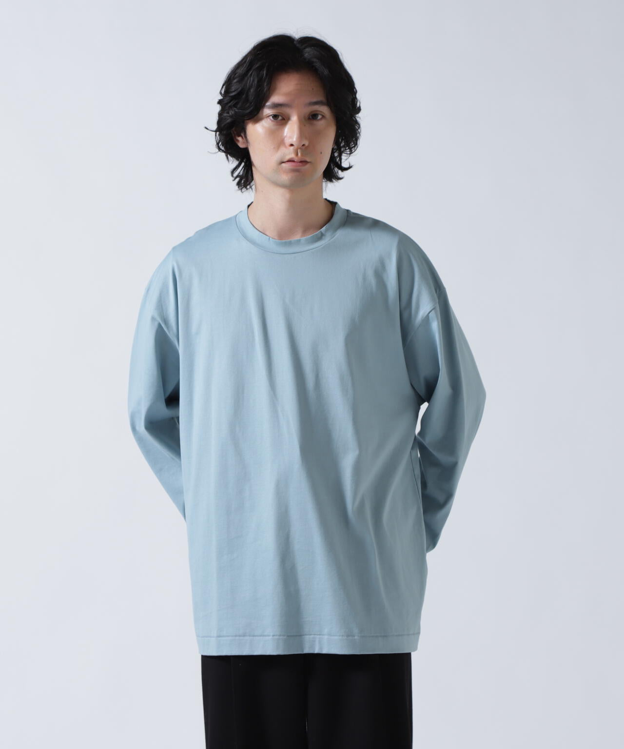 ATON (エイトン)SUVIN60/2 | OVERSIZED L/S T-SHIRT