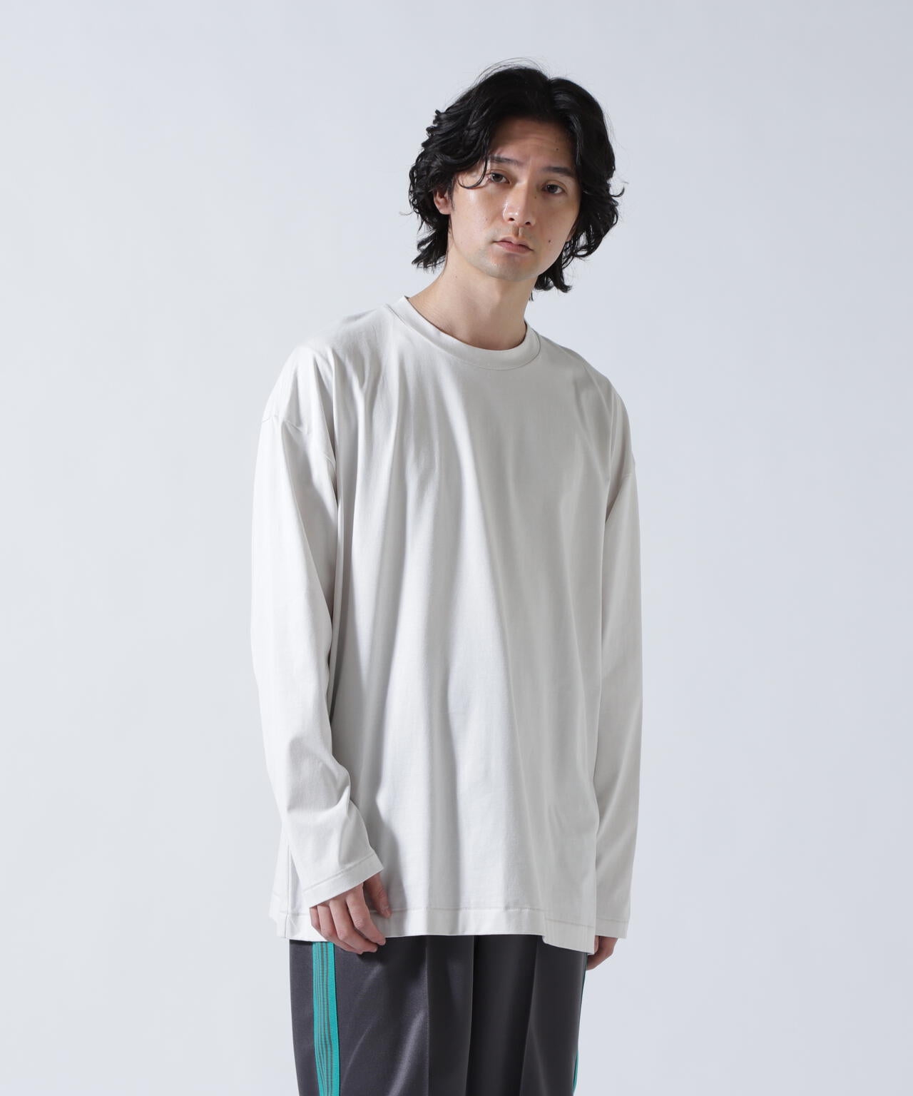 ATON (エイトン)SUVIN60/2 | OVERSIZED L/S T-SHIRT