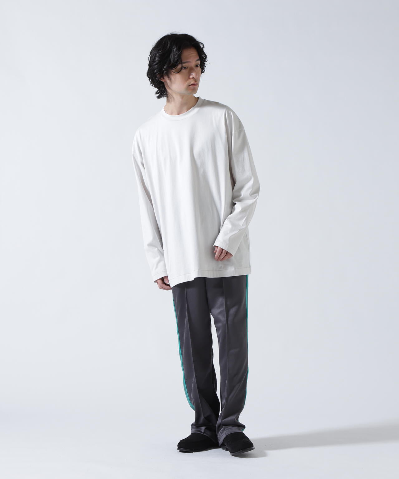 ATON (エイトン)SUVIN60/2 | OVERSIZED L/S T-SHIRT
