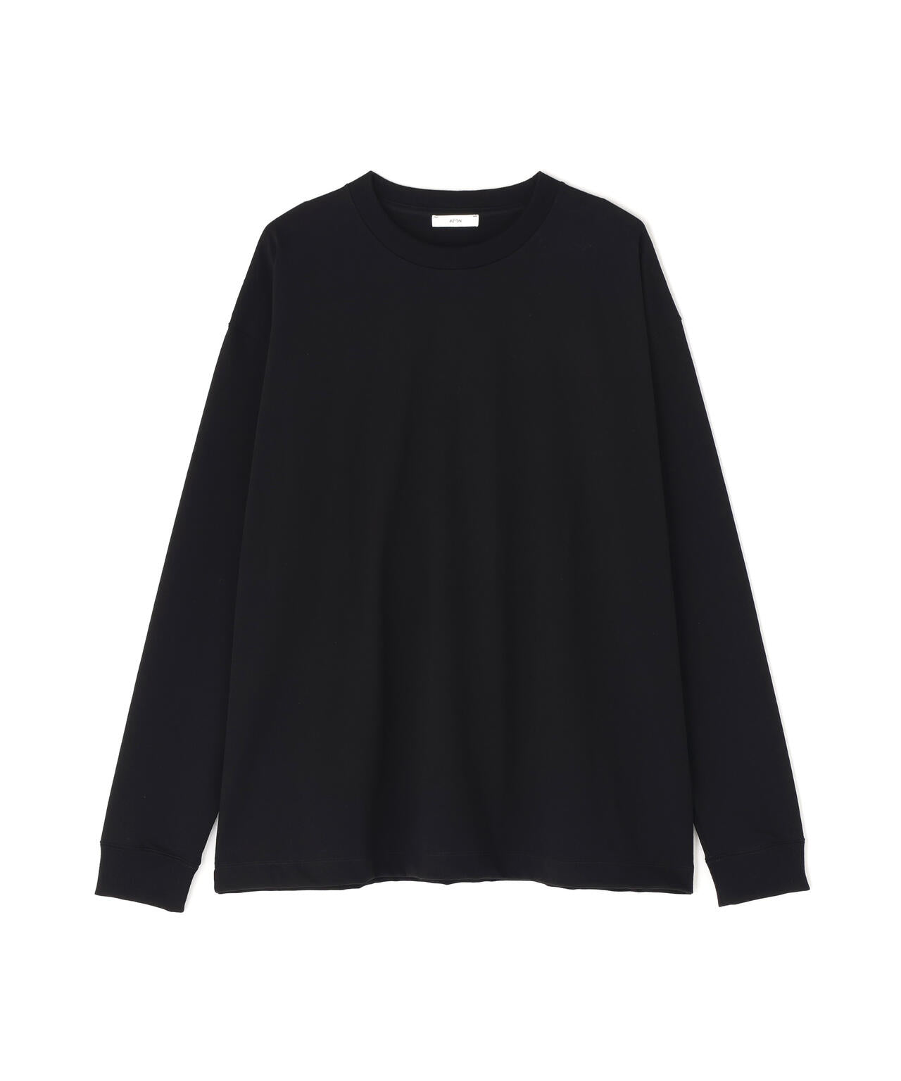 ATON (エイトン)12/- AIR SPINNING | LOOSE FIT LONG SLEEVE T-SHIRT