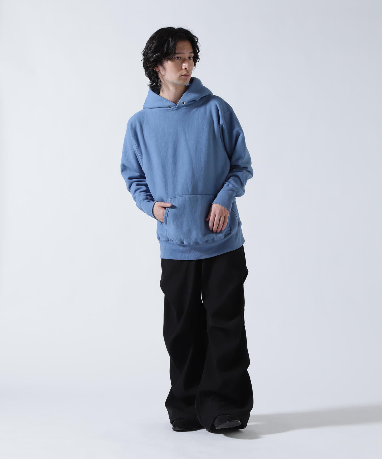 ATON(エイトン)NATURAL DYED URAKE | HOODIE