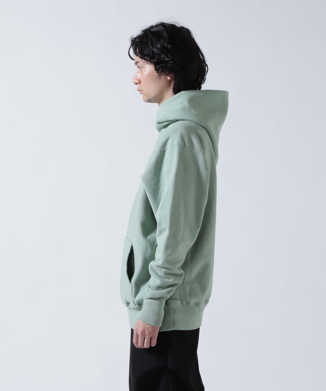ATON(エイトン)NATURAL DYED URAKE | HOODIE