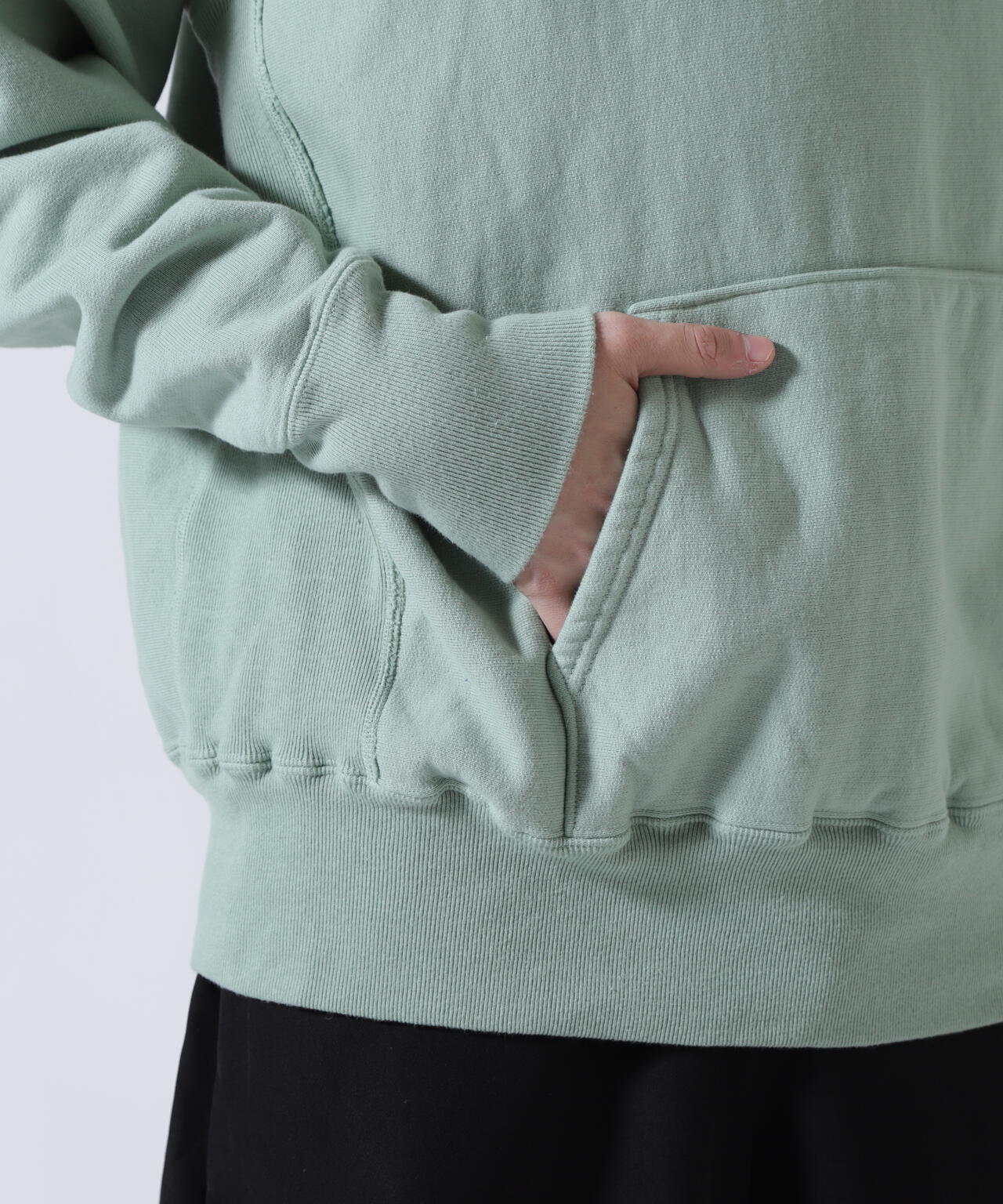 ATON(エイトン)NATURAL DYED URAKE | HOODIE