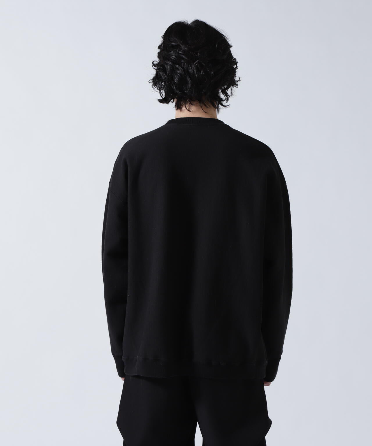ATON(エイトン)GARMENT DYED URAKE | OVERSIZED PULLOVER