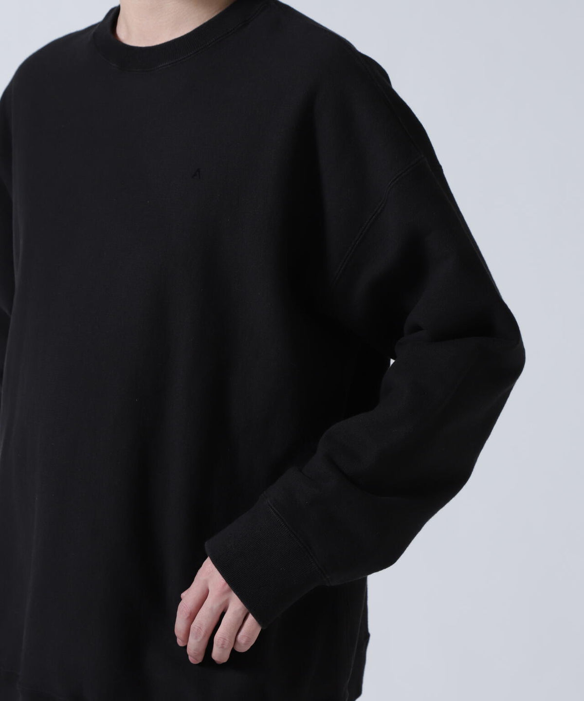 ATON(エイトン)GARMENT DYED URAKE | OVERSIZED PULLOVER