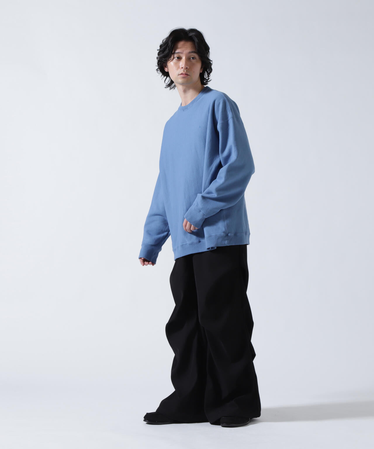 ATON / NATURAL DYED URAKE | OVERSIZED SWEAT SHIRT