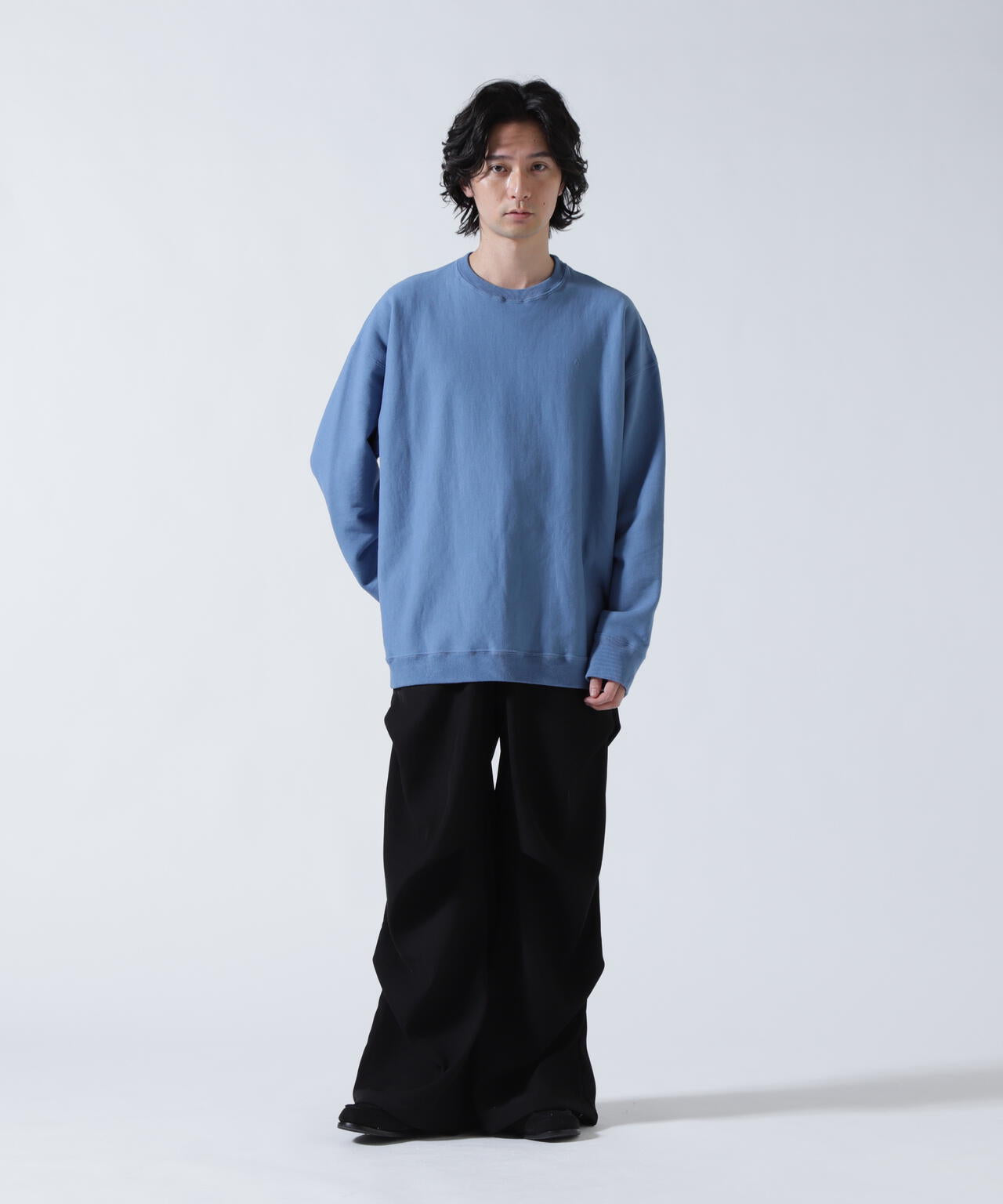 ATON / NATURAL DYED URAKE | OVERSIZED SWEAT SHIRT