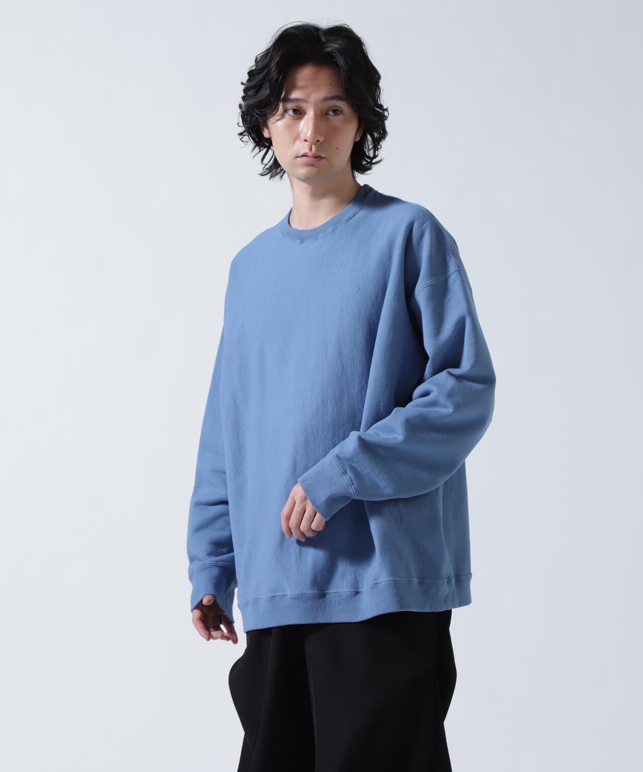ATON / NATURAL DYED URAKE | OVERSIZED SWEAT SHIRT
