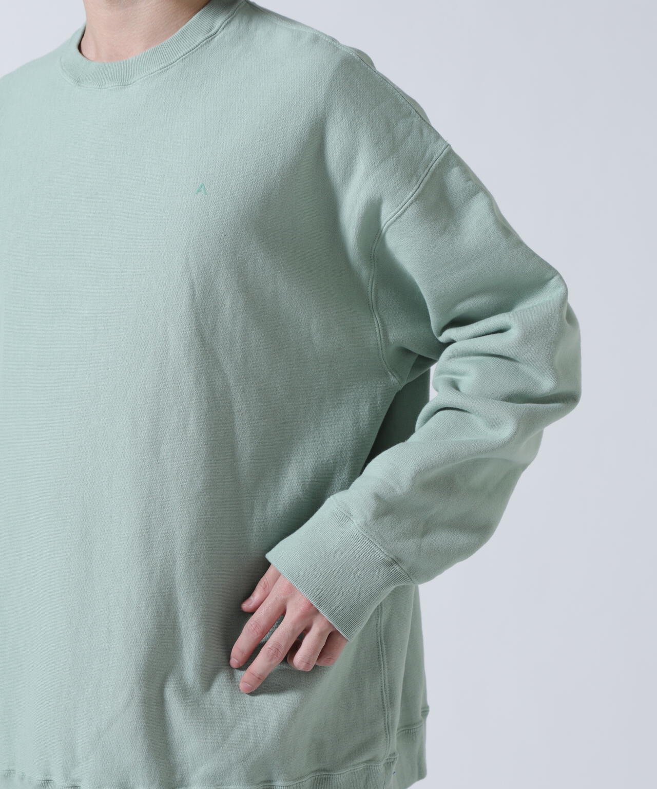 ATON / NATURAL DYED URAKE | OVERSIZED SWEAT SHIRT