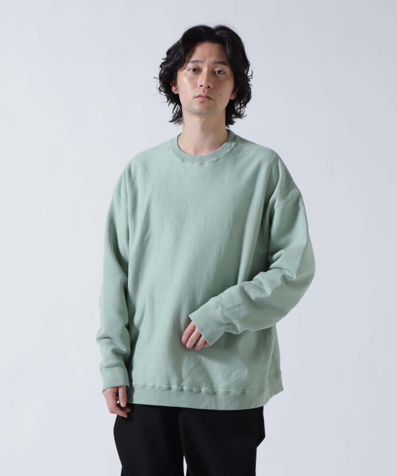 ATON / NATURAL DYED URAKE | OVERSIZED SWEAT SHIRT