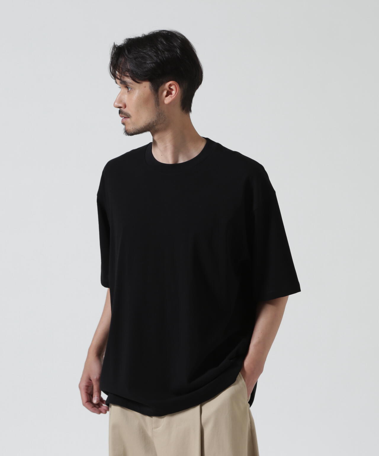 ATON (エイトン) FRESCA PLATE | LOOSE FIT T-SHIRT