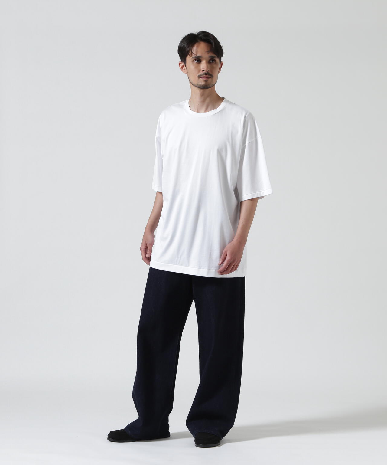 ATON (エイトン) FRESCA PLATE | LOOSE FIT T-SHIRT