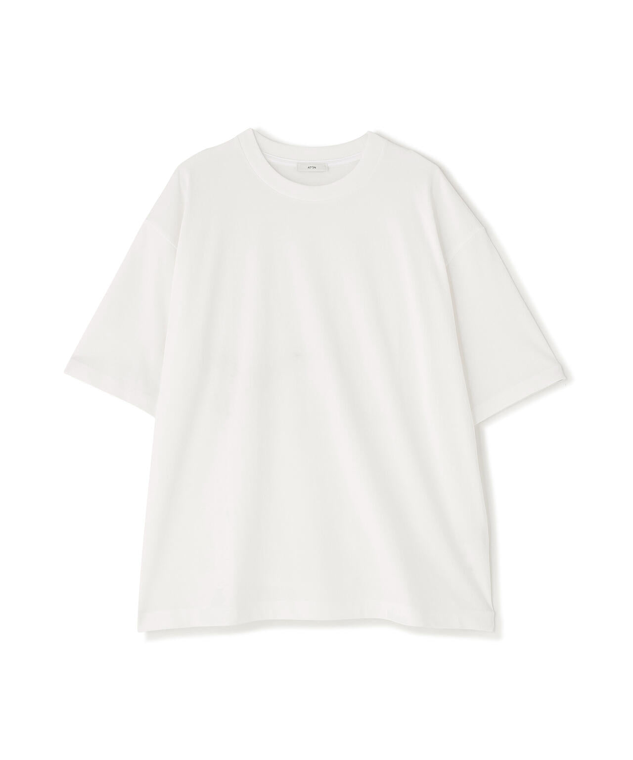 ATON (エイトン) FRESCA PLATE | LOOSE FIT T-SHIRT