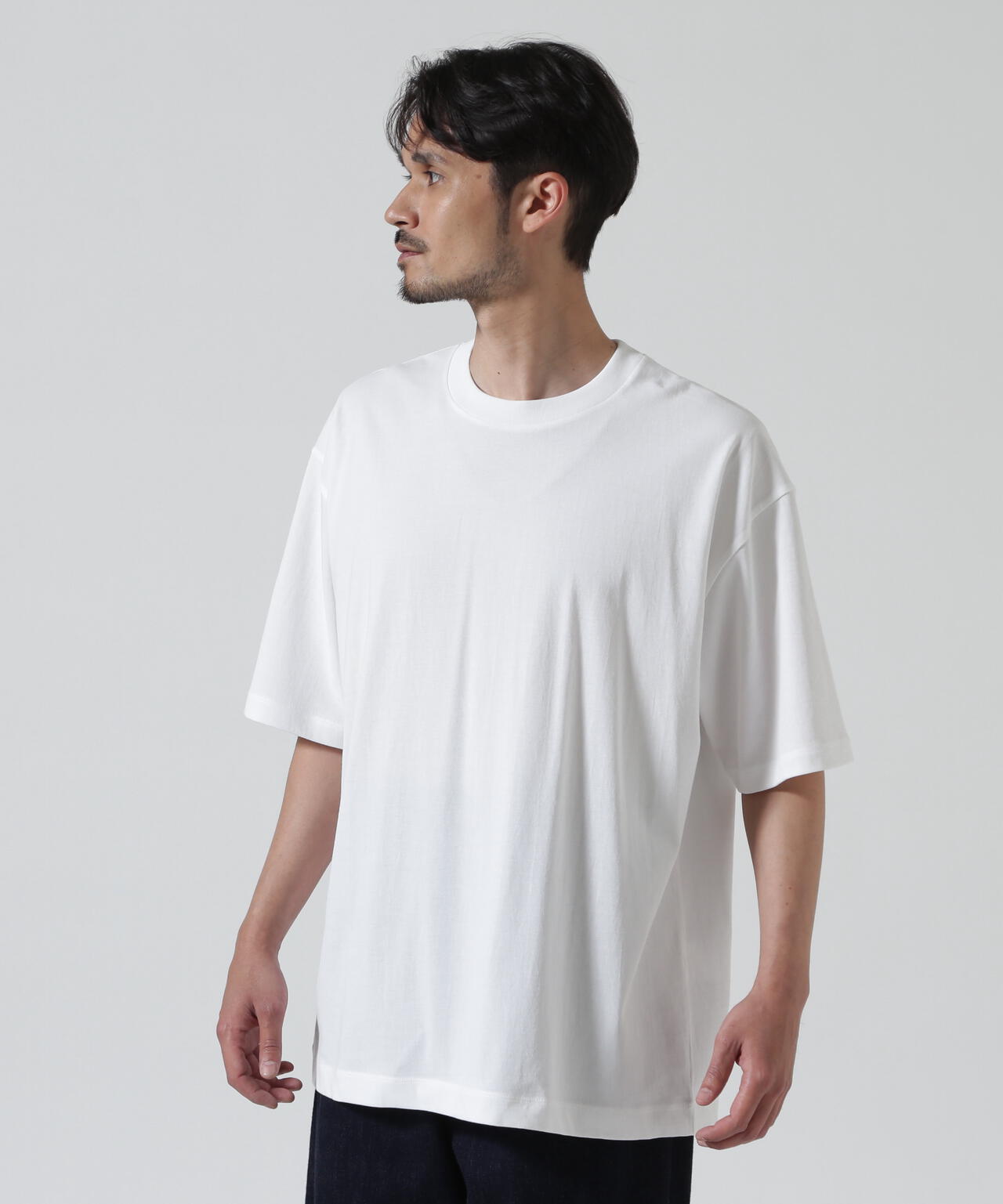 ATON (エイトン) FRESCA PLATE | LOOSE FIT T-SHIRT