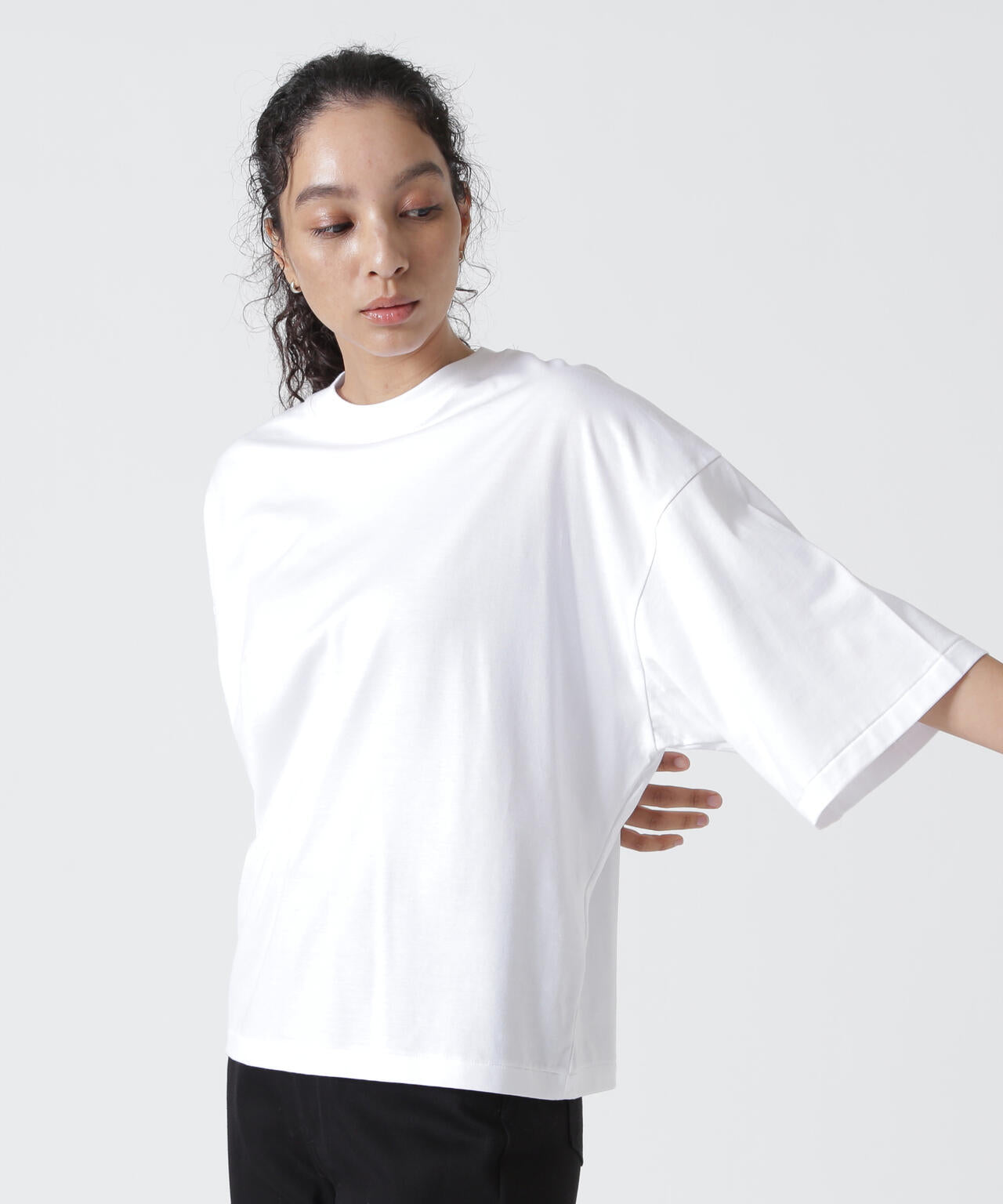 ATON (エイトン) SUVIN 60/2 | WIDE SLEEVE T-SHIRT