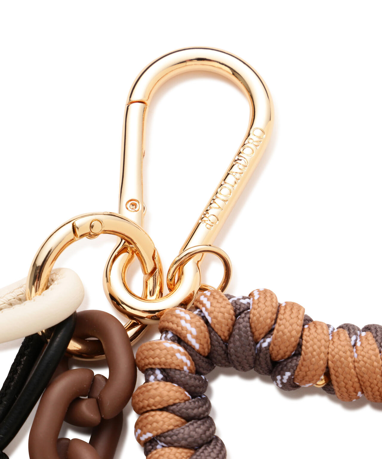 VIOLAd’ORO (ヴィオラドーロ) バッグチャーム BIANCA / V-5082