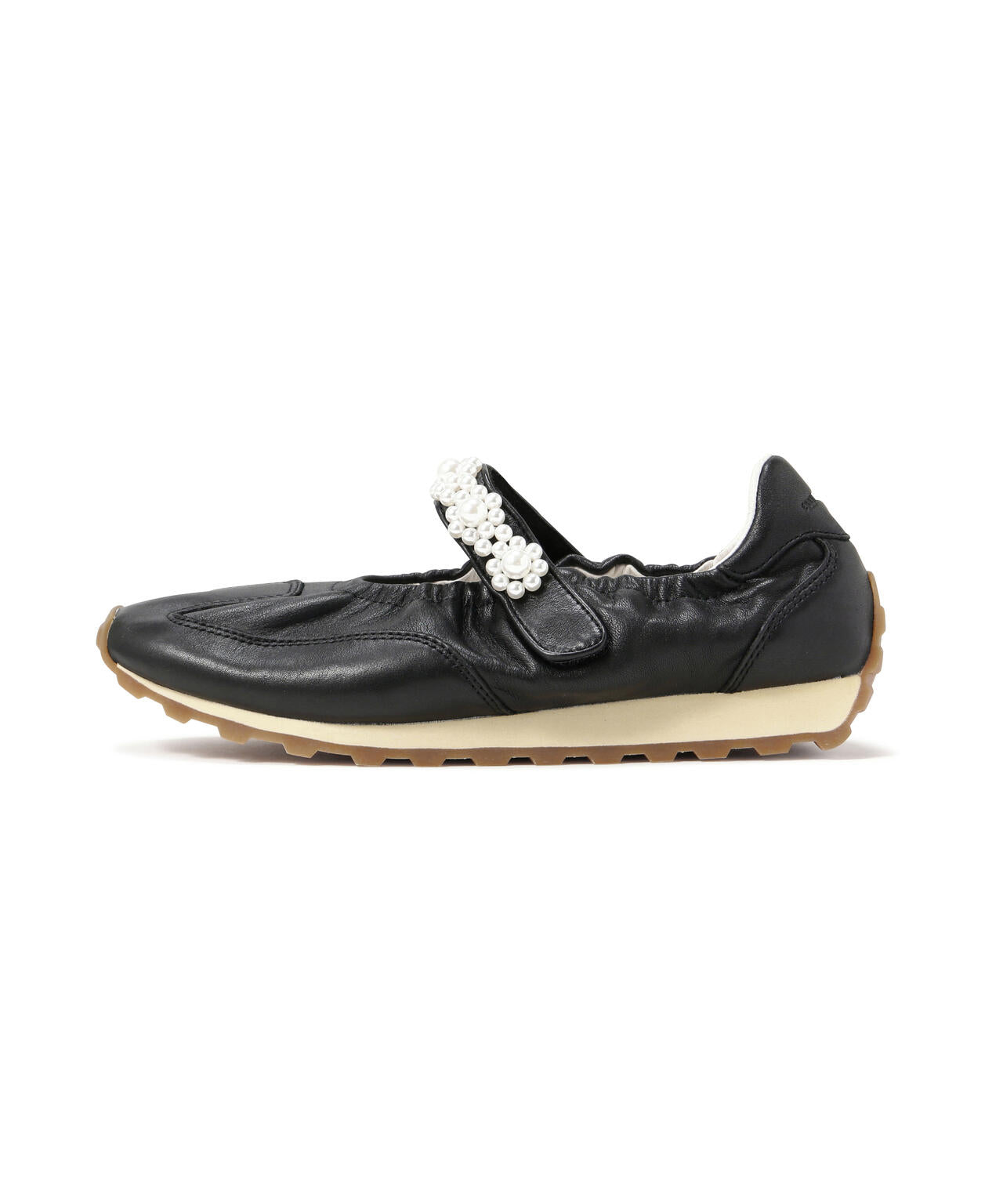 FOOT INDUSTRY(フット インダストリー)PEARL MARY JANE RUNNER/BLACK