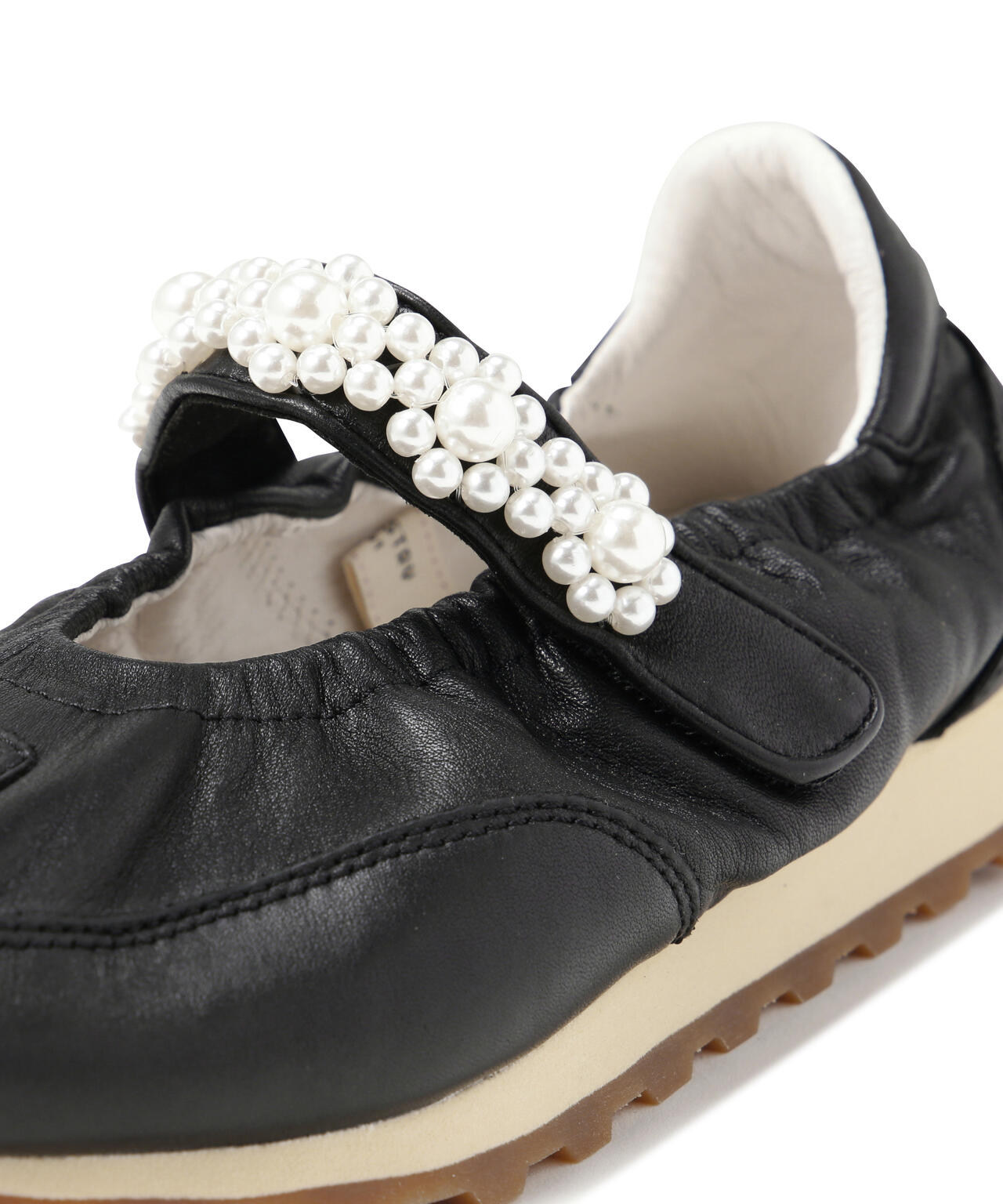 FOOT INDUSTRY(フット インダストリー)PEARL MARY JANE RUNNER/BLACK