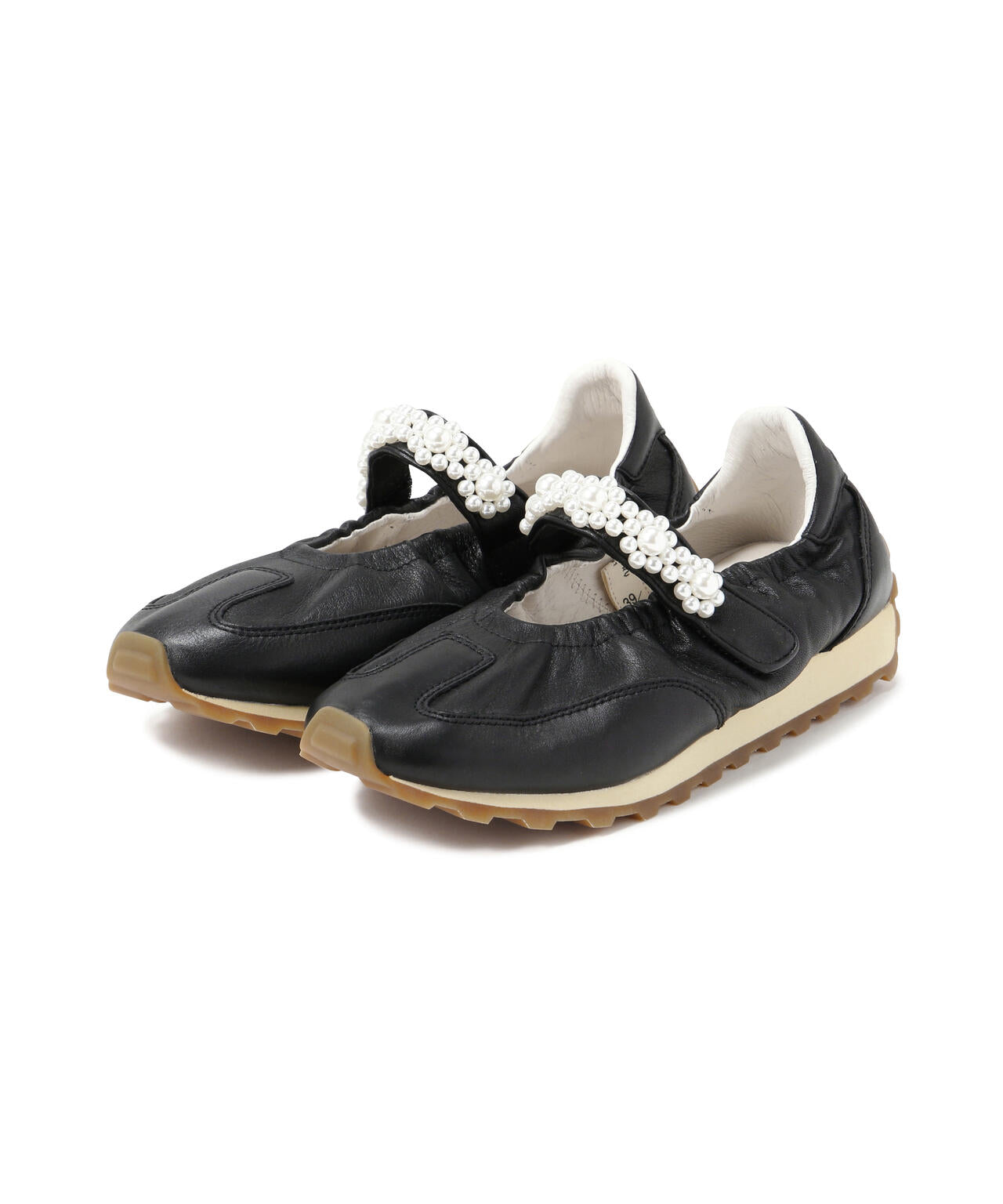 FOOT INDUSTRY（フット インダストリー）PEARL MARY JANE RUNNER/BLACK