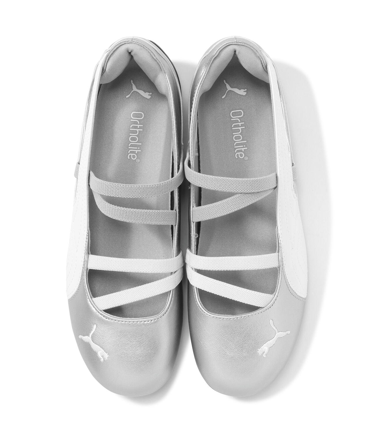 PUMA(プーマ) ウィメンズ スピードキャット バレエ メタリック スニーカー