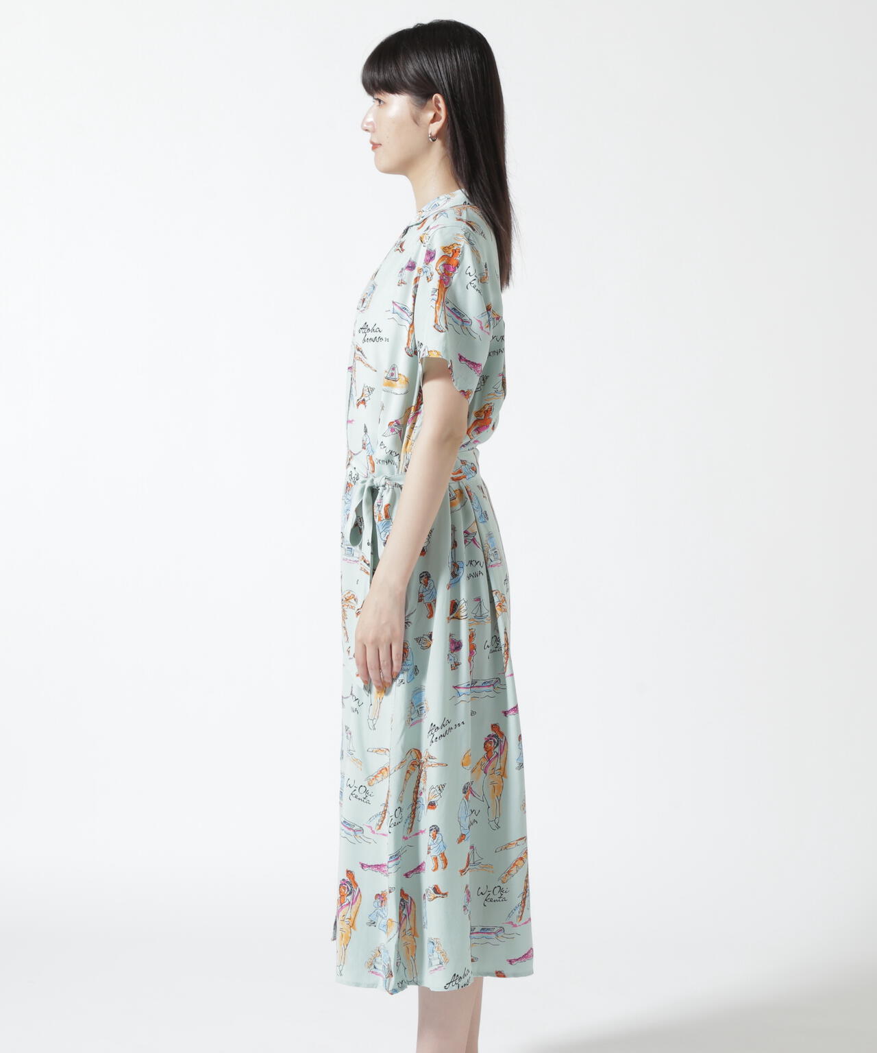 Aloha Blossom/アロハ ブロッサム/RYUKYU SOUVENIR DRESS MINT