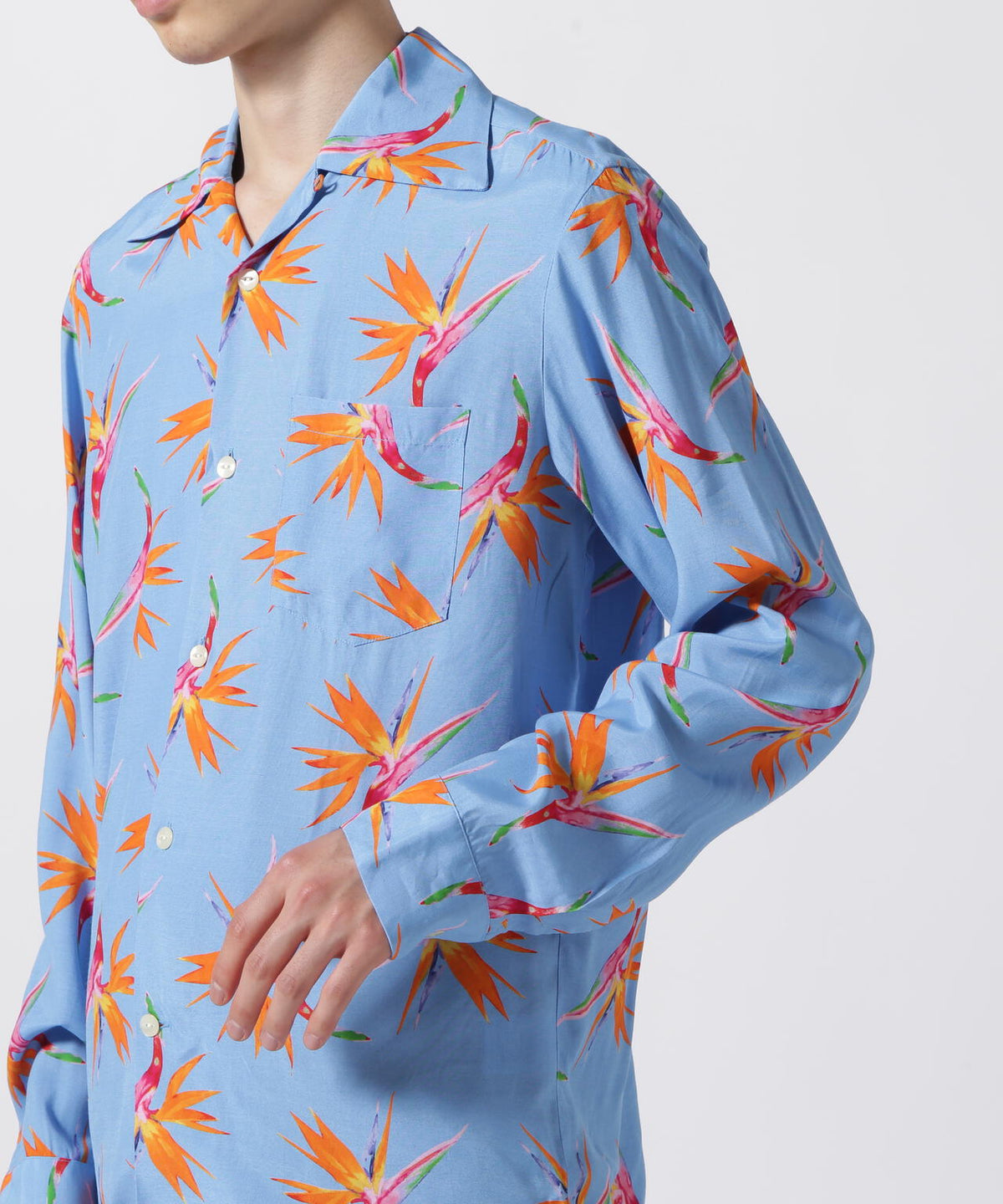 Aloha Blossom/アロハ ブロッサム/“BIRDS OF PARADISE” L/S