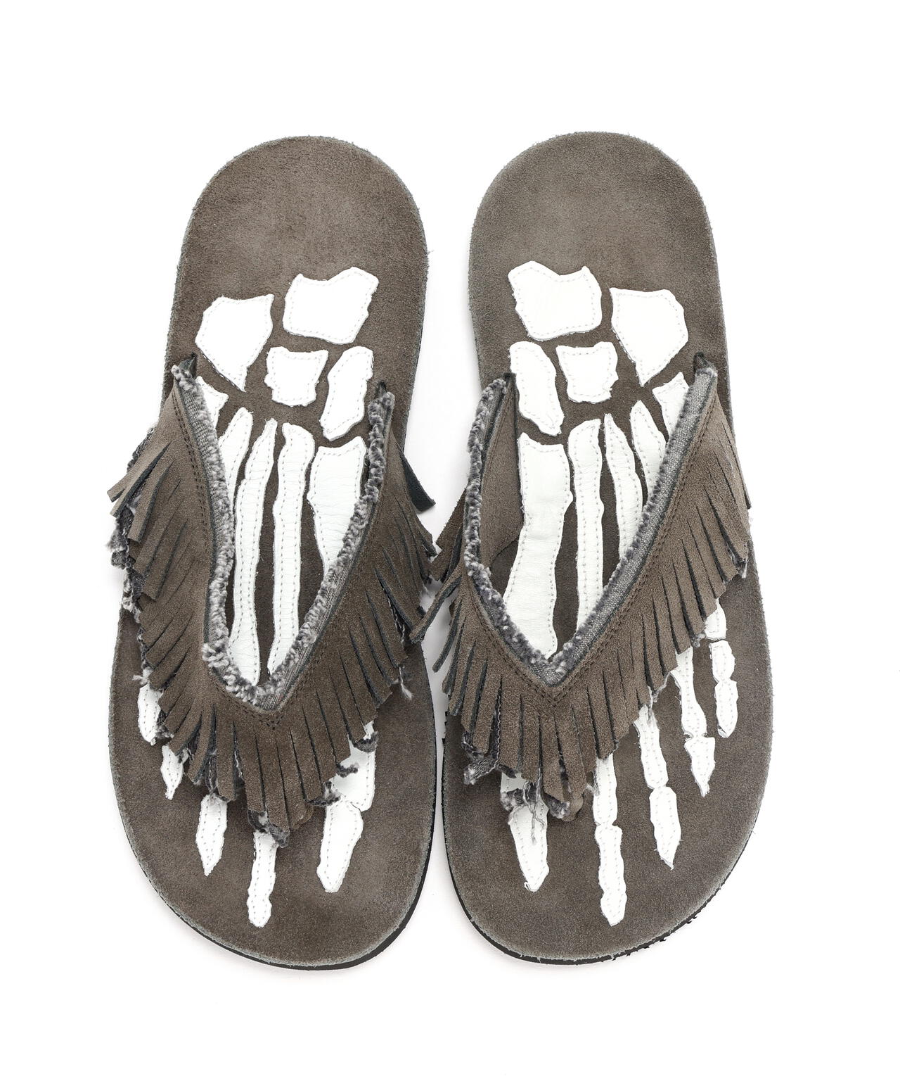 BOWWOW/バウワウ/FRINGE BONE SANDALS