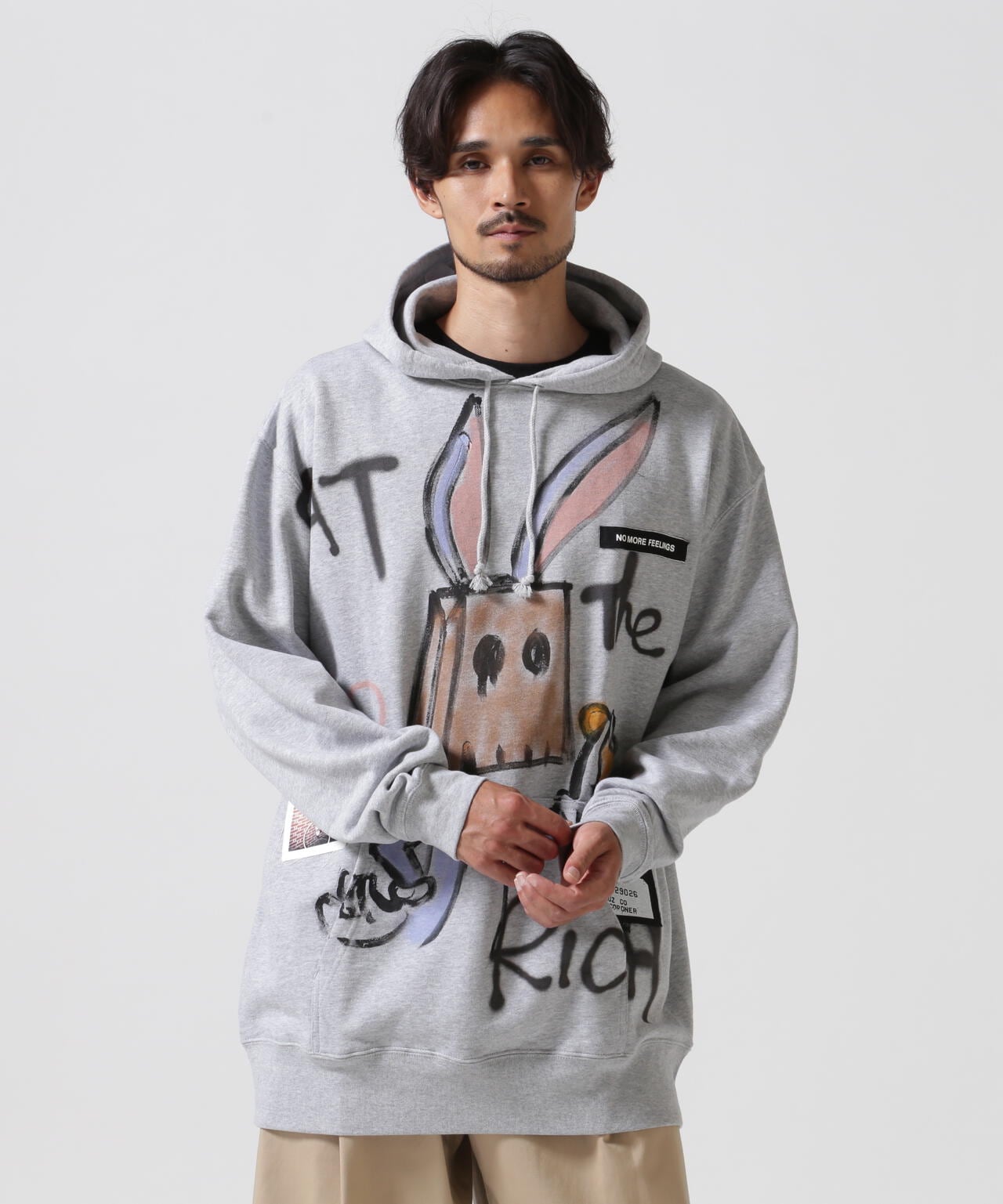guernika/ゲルニカ/Hand Painted Hoodie - ANONYMOUSE
