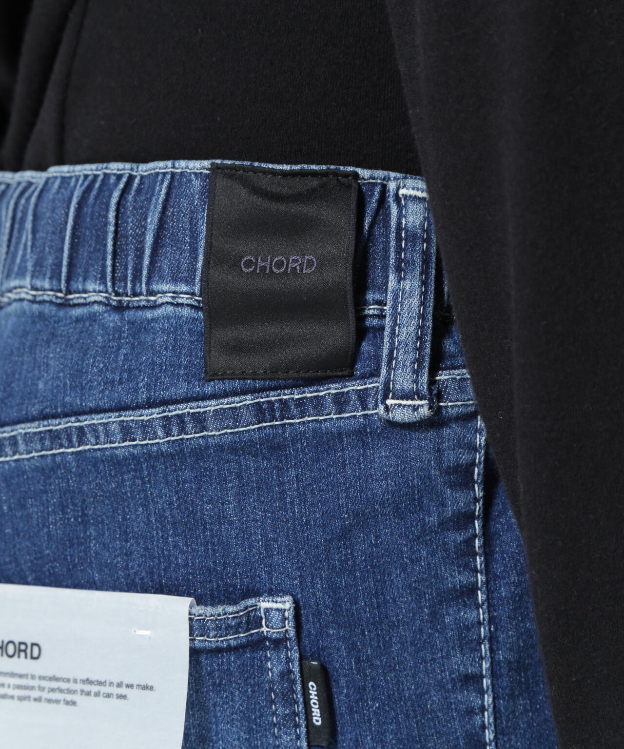 CHORD/コード/ピーススリムイージーパンツ/INDIGO