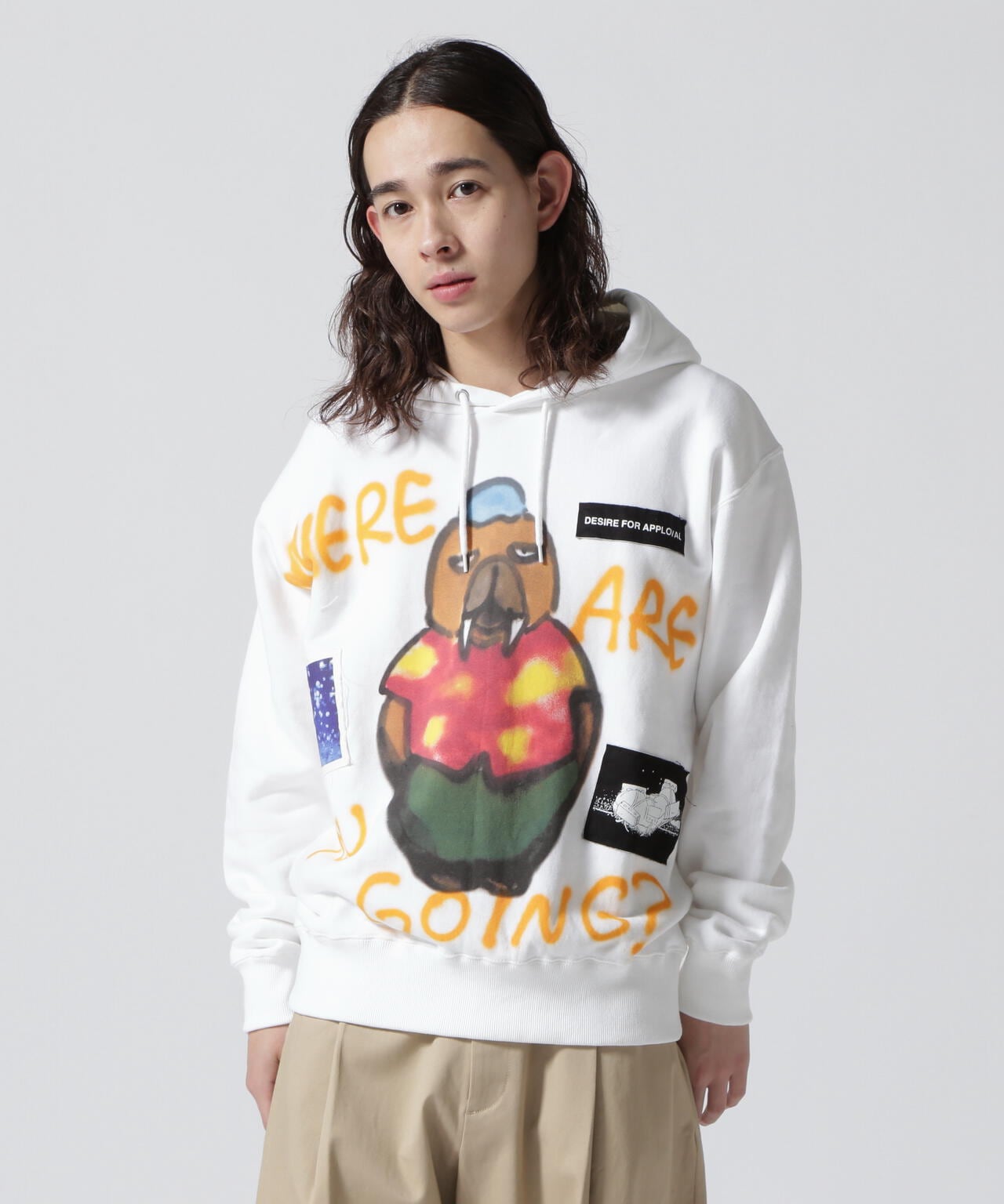 guernika/ゲルニカ/SHINICHIRO INUI×ODDTAXI/PAINT PARKA1