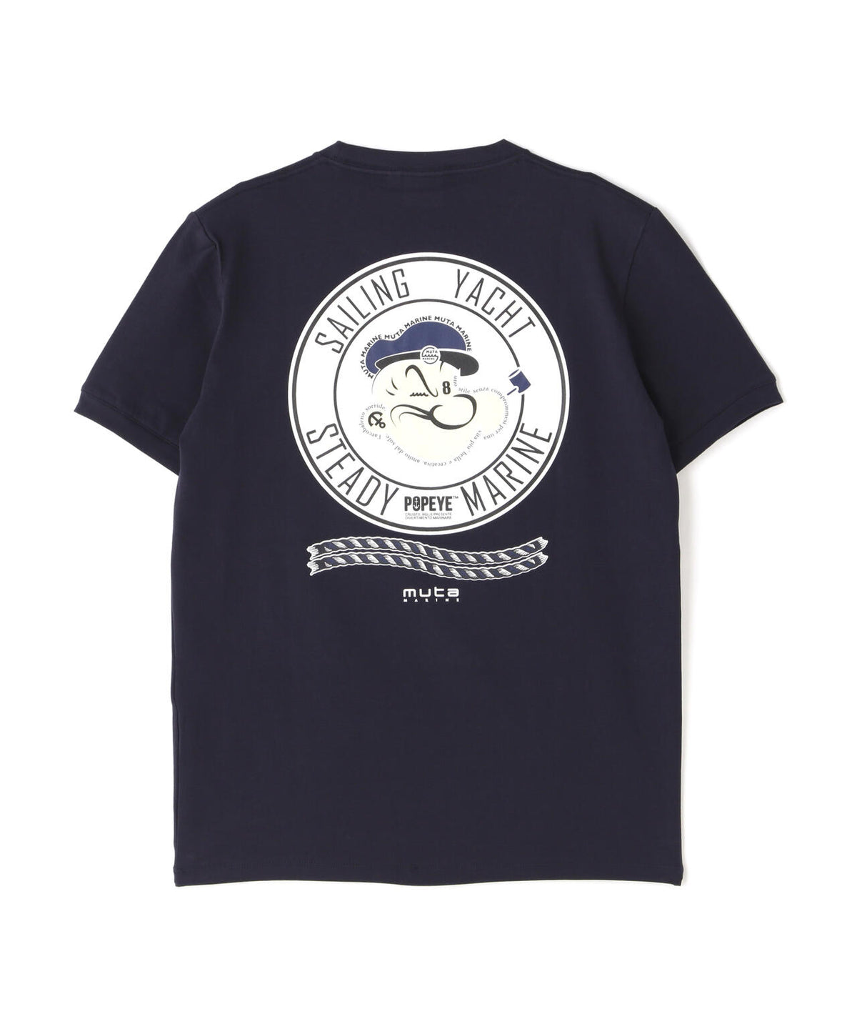 muta MARINE/ムータ マリン/POPEYE meets muta MARINE STEADY Tシャツ