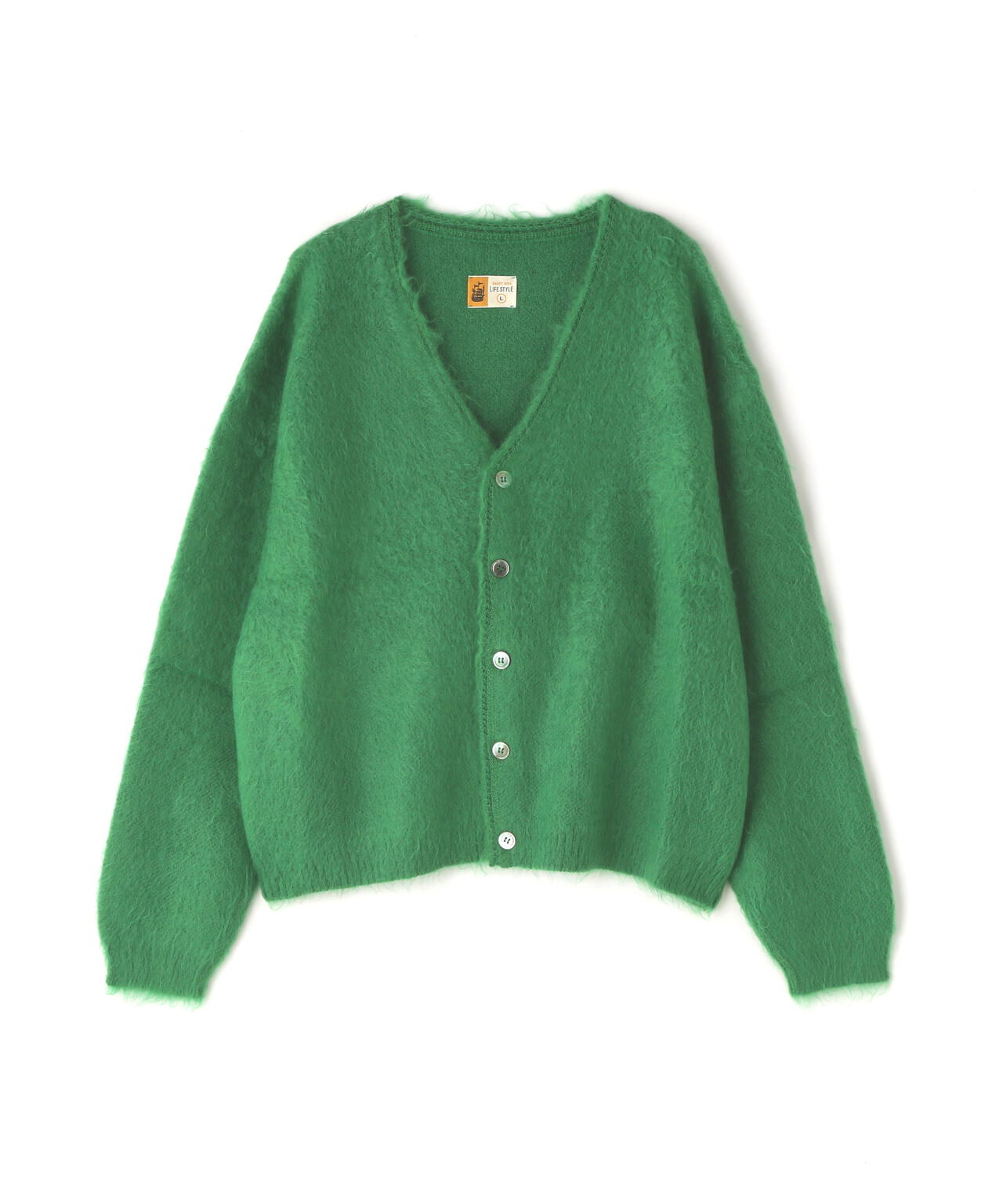 SAINT MICHAEL/セント マイケル/CARDIGAN/MOHAIR/GREEN