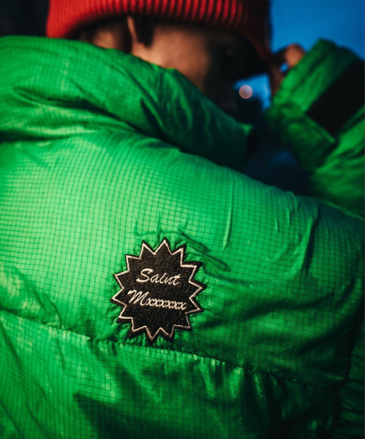 SAINT MICHAEL/セントマイケル/DOWN JACKET/GREEN