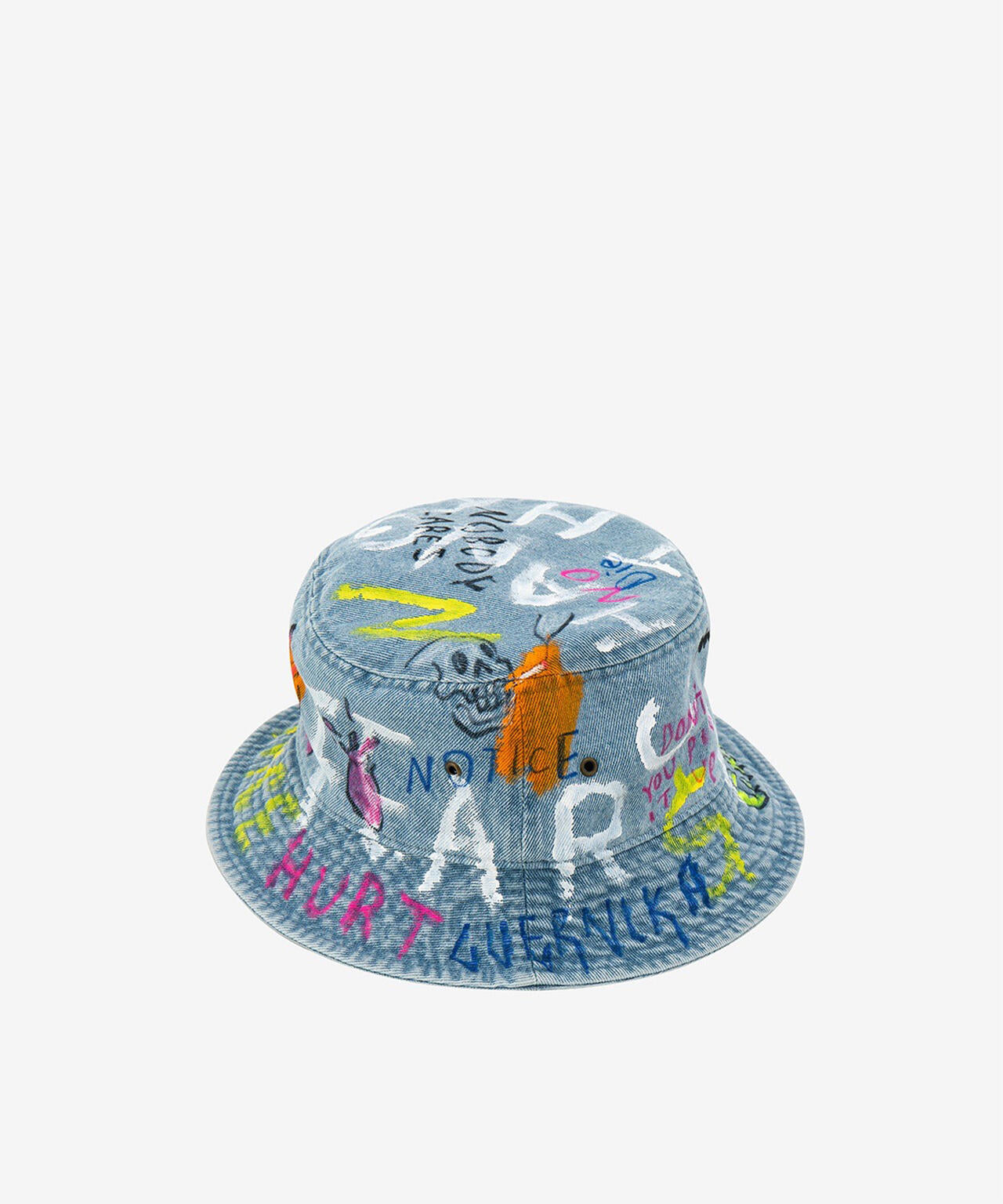 guernika/ゲルニカ/HAND PAINTED HAT/Denim