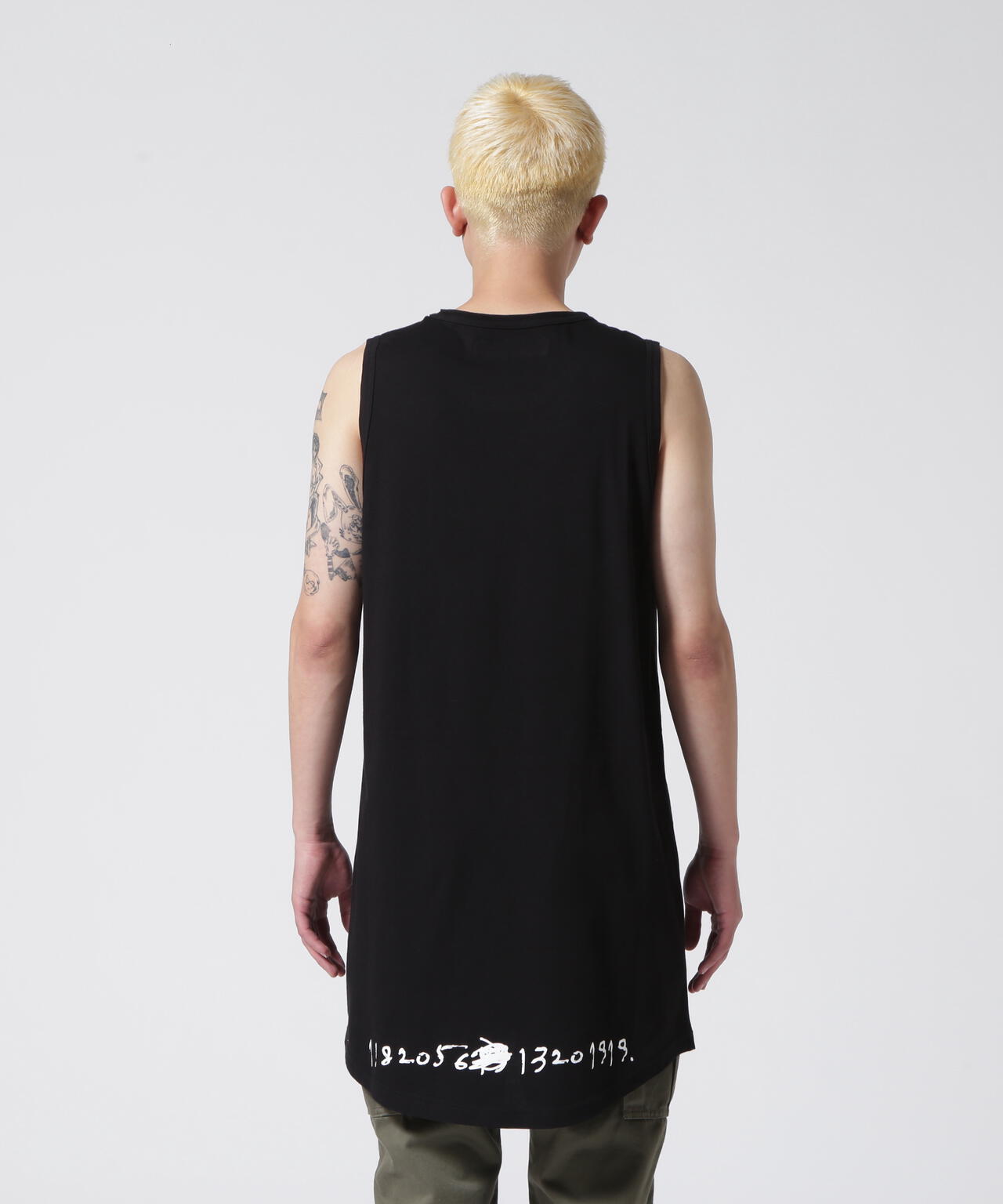 A.F ARTEFACT/エーエフ・アーティファクト/別注 Long Tank Top