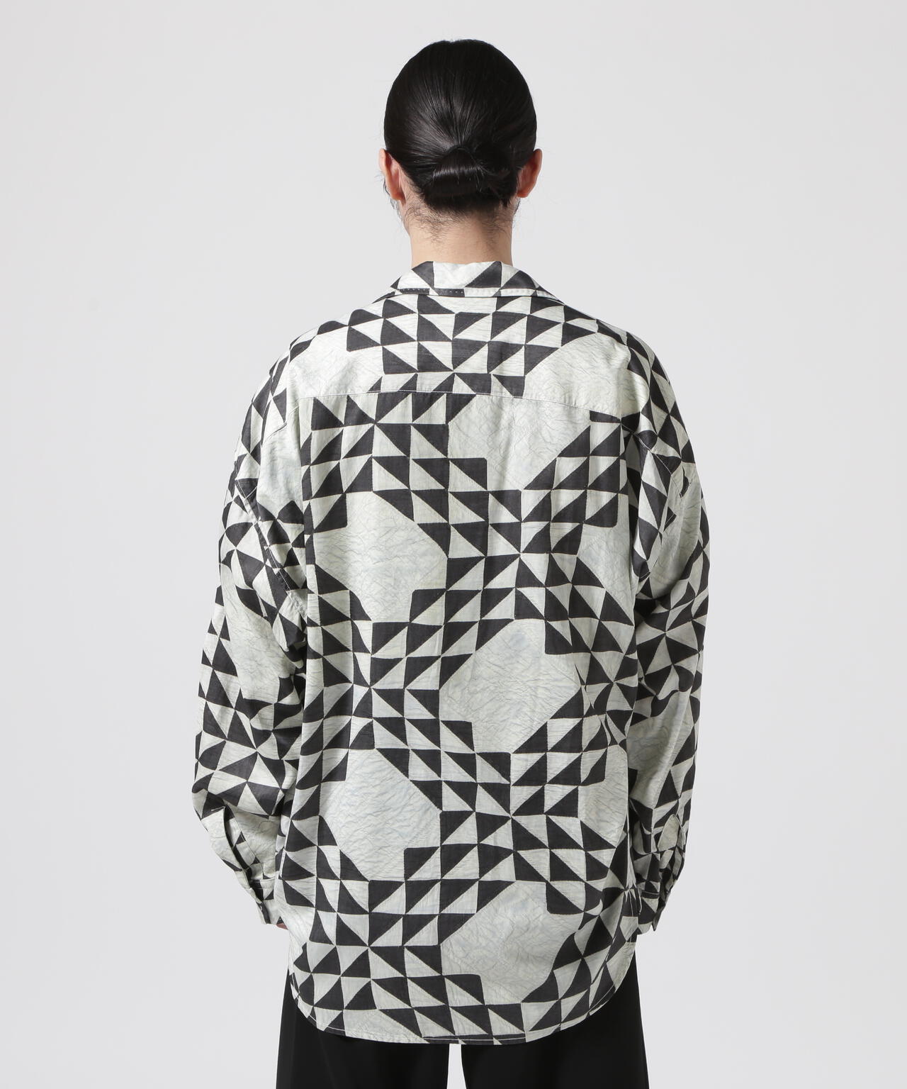 Maison MIHARAYASUHIRO/メゾン ミハラヤスヒロ/TRIANGLE QUILT PT LS SHIRT