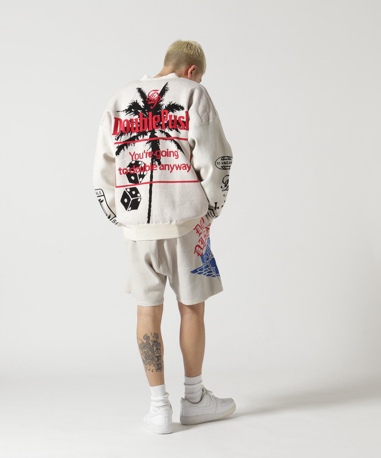 TAIN DOUBLE PUSH/タインダブルプッシュ/別注CARDIGAN