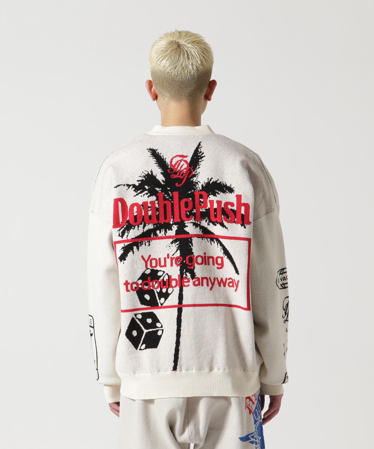 TAIN DOUBLE PUSH/タインダブルプッシュ/別注CARDIGAN