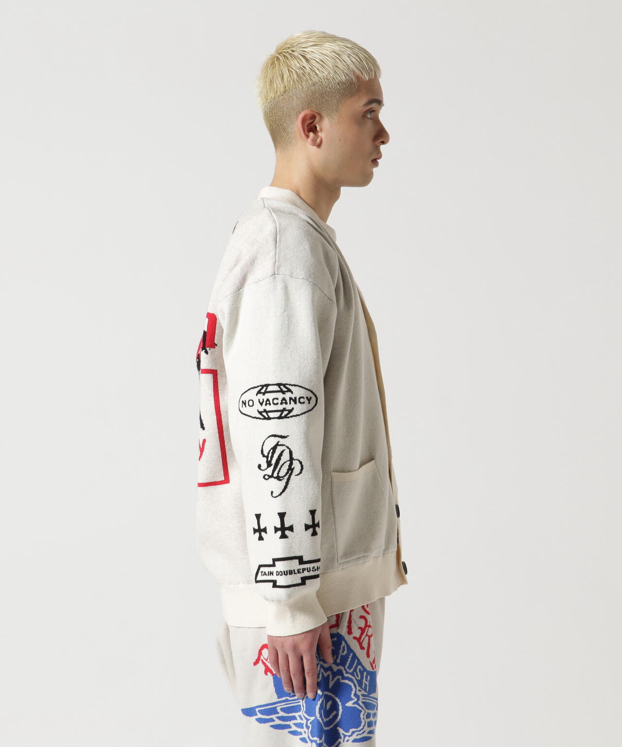 TAIN DOUBLE PUSH/タインダブルプッシュ/別注CARDIGAN