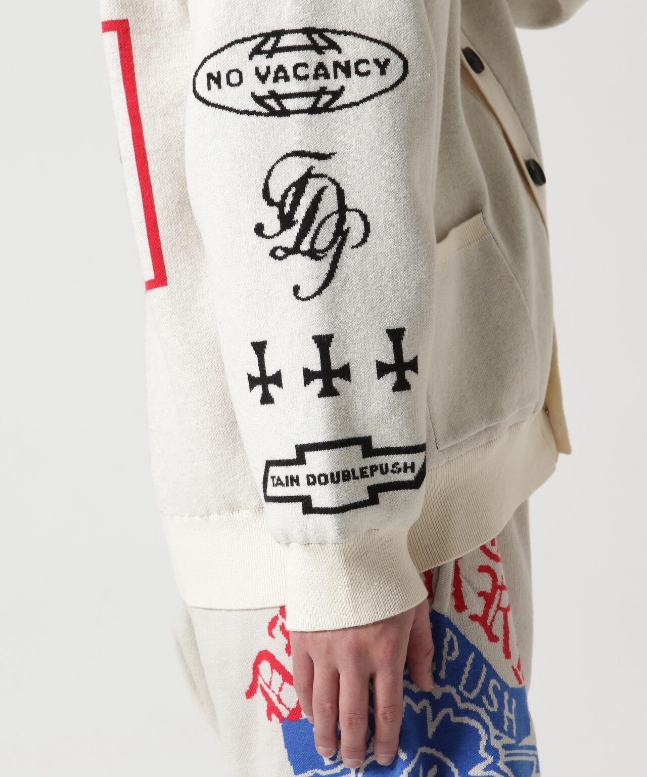 TAIN DOUBLE PUSH/タインダブルプッシュ/別注CARDIGAN