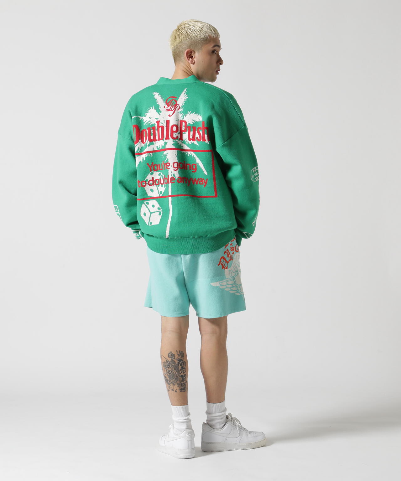 TAIN DOUBLE PUSH/タインダブルプッシュ/別注CARDIGAN