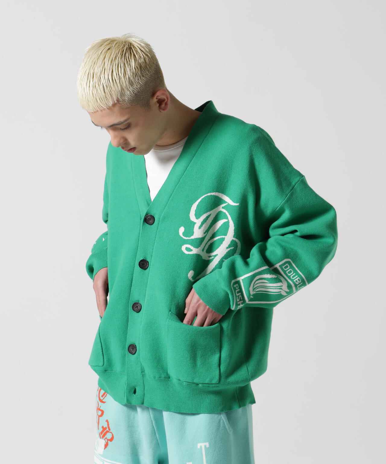 TAIN DOUBLE PUSH/タインダブルプッシュ/別注CARDIGAN